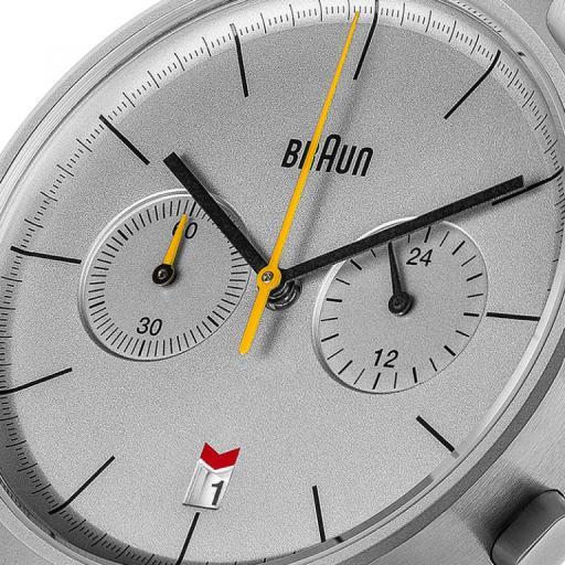 正統派のBRAUNの時計クロノグラフ BN0265Analog Watch
