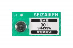 SR43SW(301)/高性能無水銀・酸化銀電池-国内流通品モデル