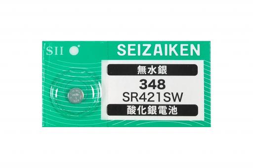 高性能無水銀　酸化銀電池　SR421SW(348)国内流通品モデル