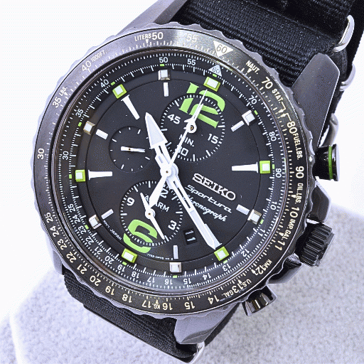 【中古】本気のクロノ、即戦力。SEIKO Sportura Alarm Chronograph