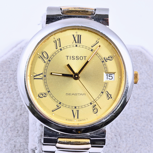 【中古】Tissot ティソ SeaStar シースター N550[【腕回り:16.5cm】